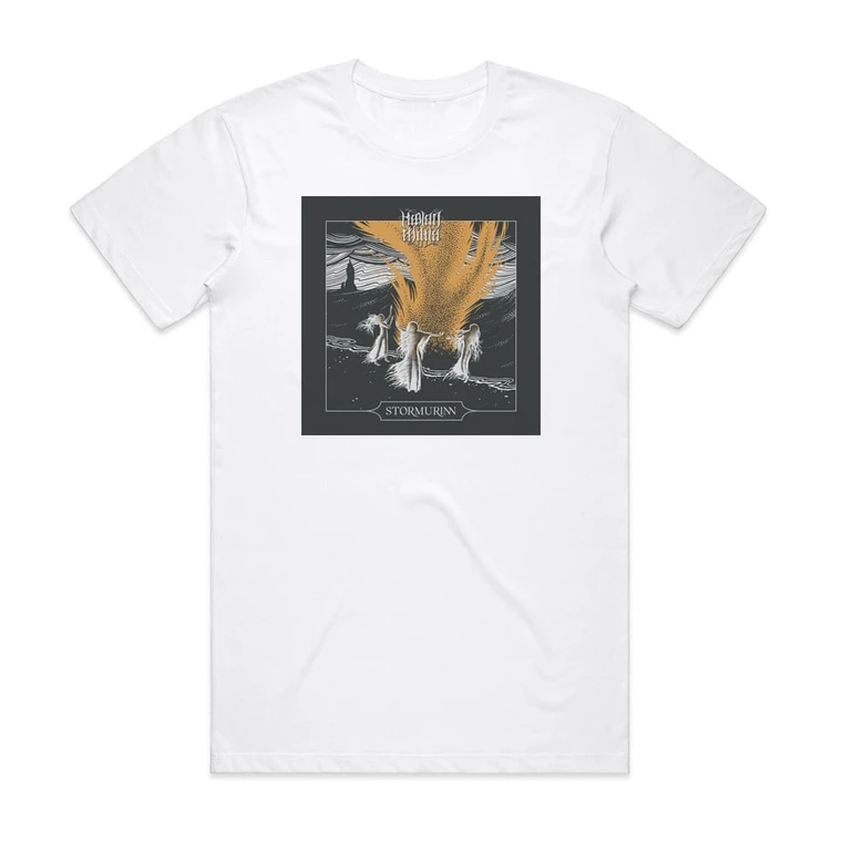 Kaelan Mikla Stormurinn Album Cover T-Shirt White