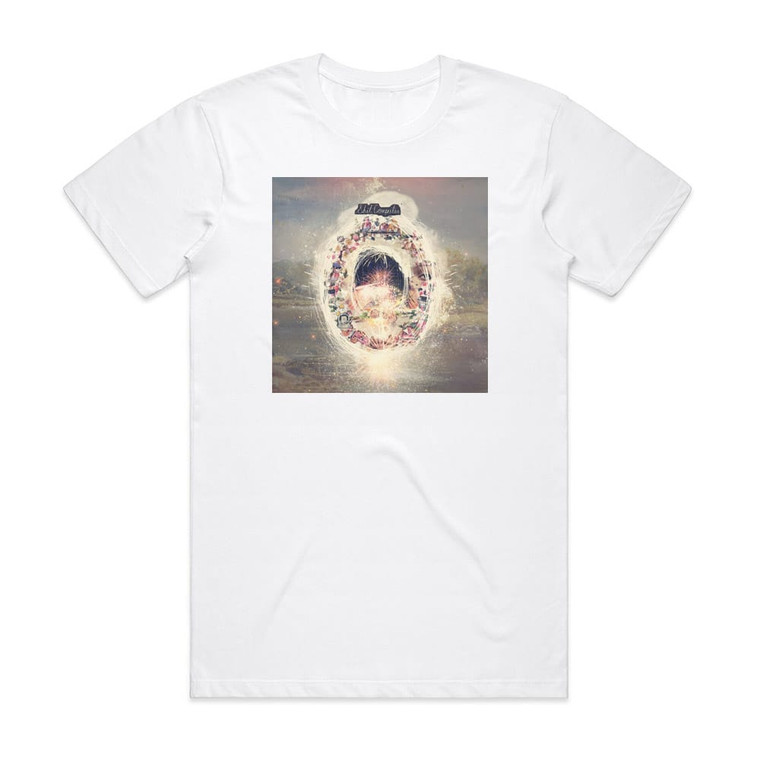 Kids and Explosions Shit Computer Album Cover T-Shirt White