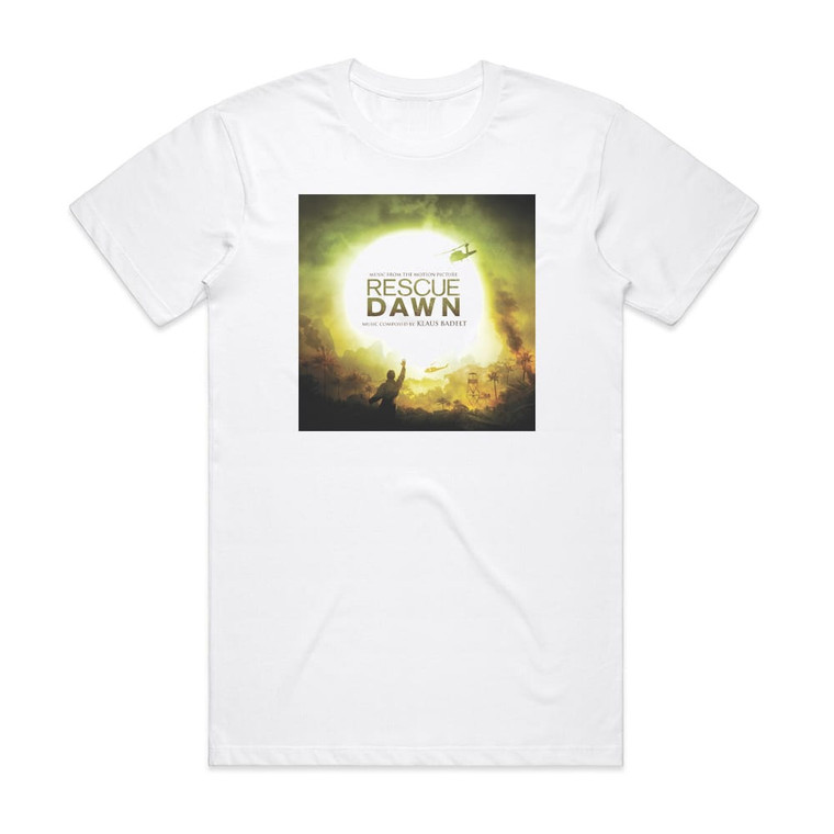 Klaus Badelt Rescue Dawn Album Cover T-Shirt White