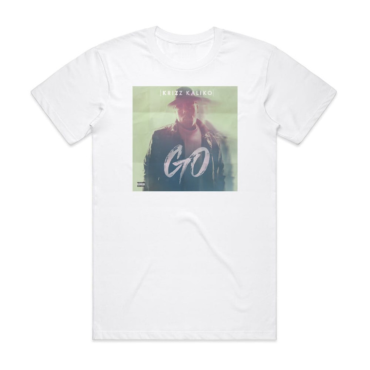 Krizz Kaliko Go Album Cover T-Shirt White