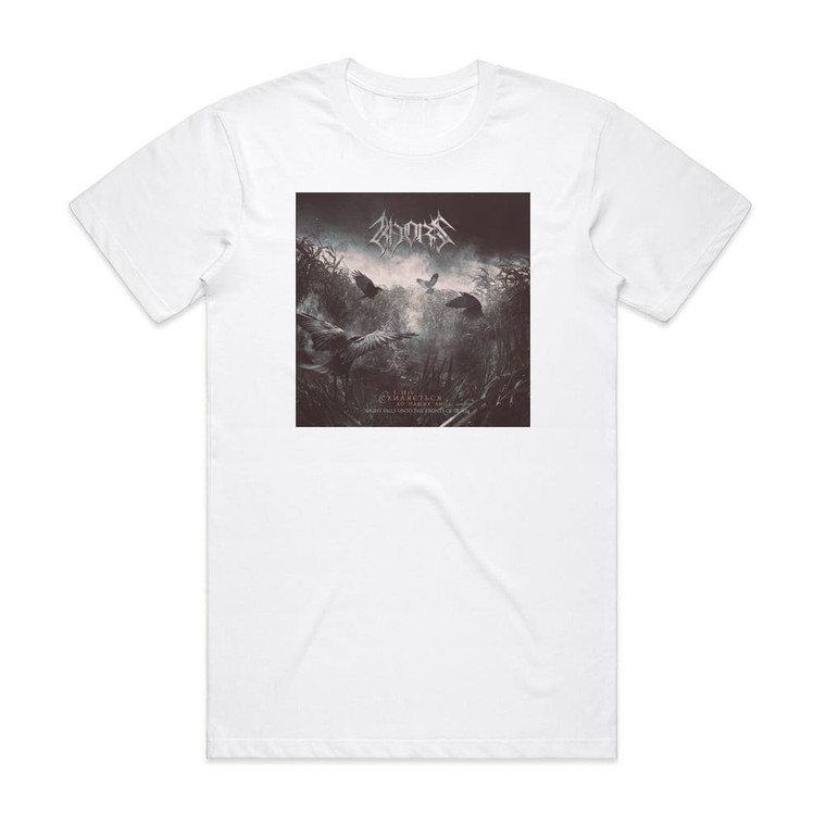Khors Night Falls Onto The Fronts Of Ours Album Cover T-Shirt White