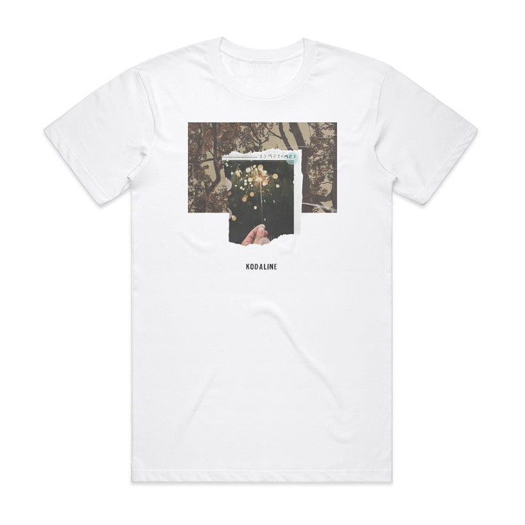 Kodaline Sometimes Album Cover T-Shirt White