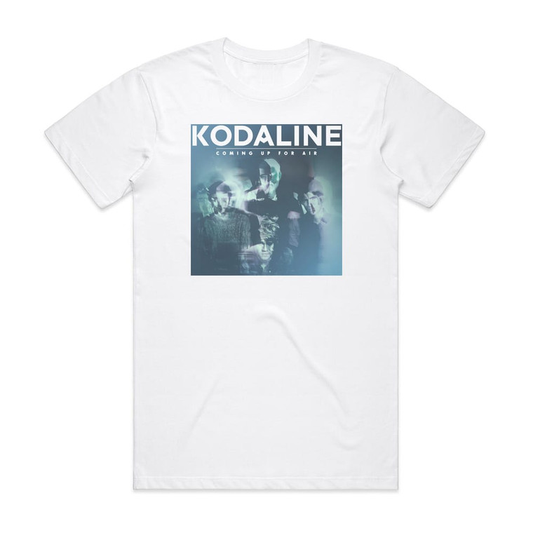 Kodaline Coming Up For Air Album Cover T-Shirt White