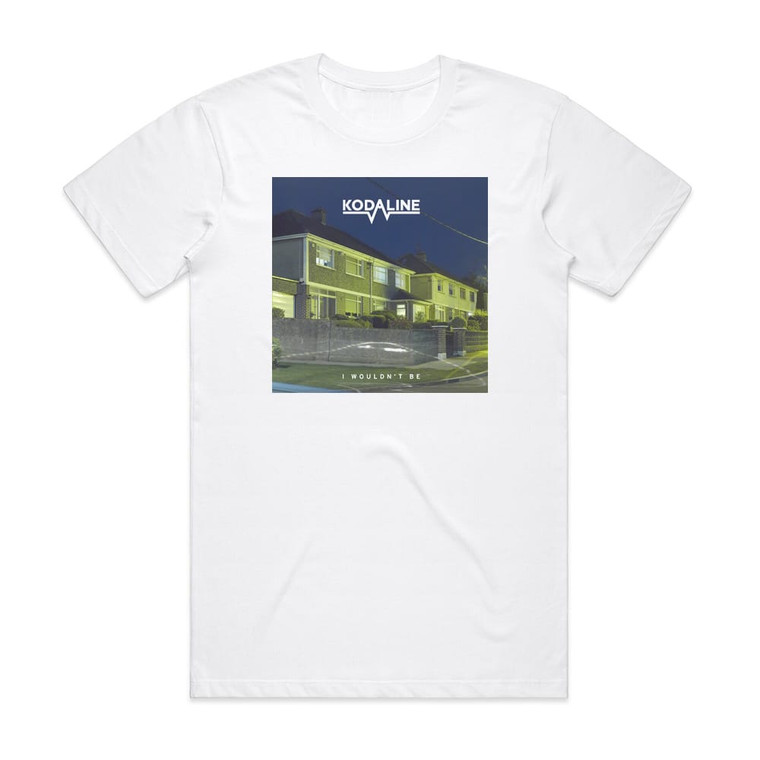 Kodaline I Wouldnt Be Album Cover T-Shirt White