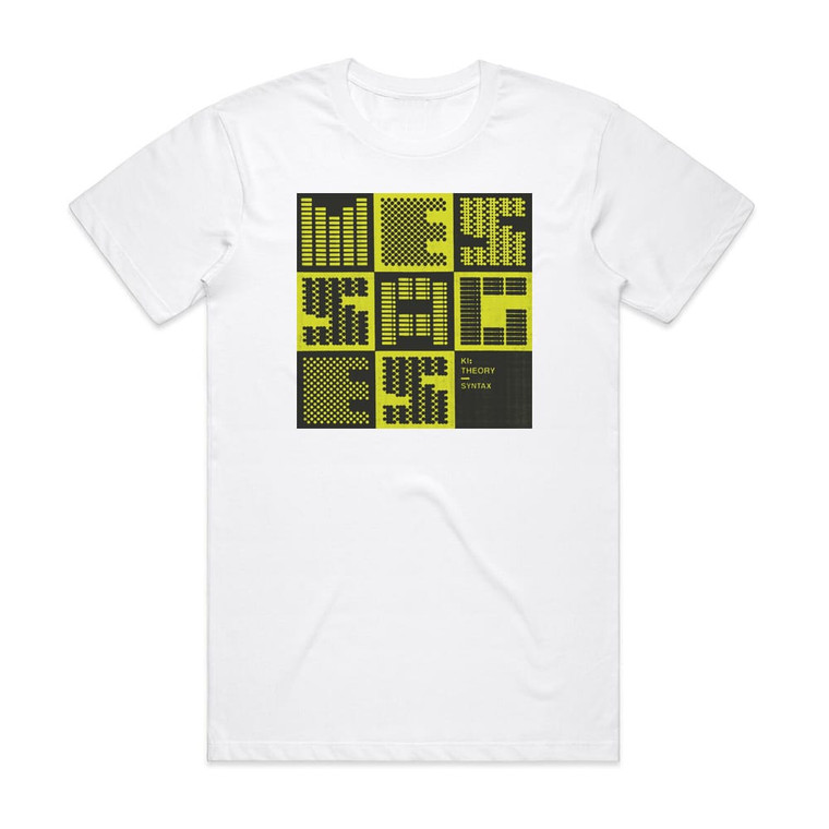 Ki Theory Messages Syntax Album Cover T-Shirt White
