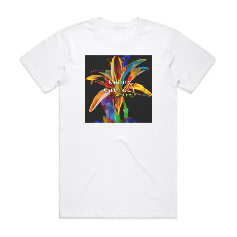 Kenny Garrett Black Hope Album Cover T-Shirt White