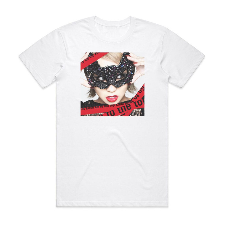 Kumi Koda Go To The Top Album Cover T-Shirt White Kumi Koda Go To The Top Album Cover T-Shirt White