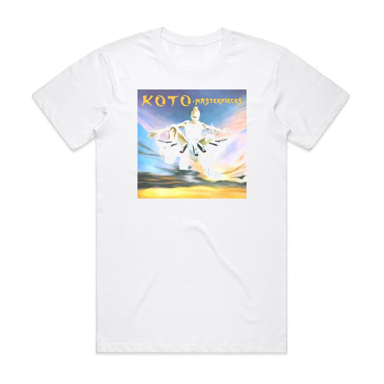 Koto Masterpieces 1 Album Cover T-Shirt White