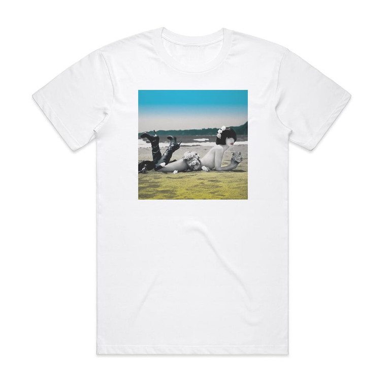 Kinoco Hotel Empty 11 Album Cover T-Shirt White
