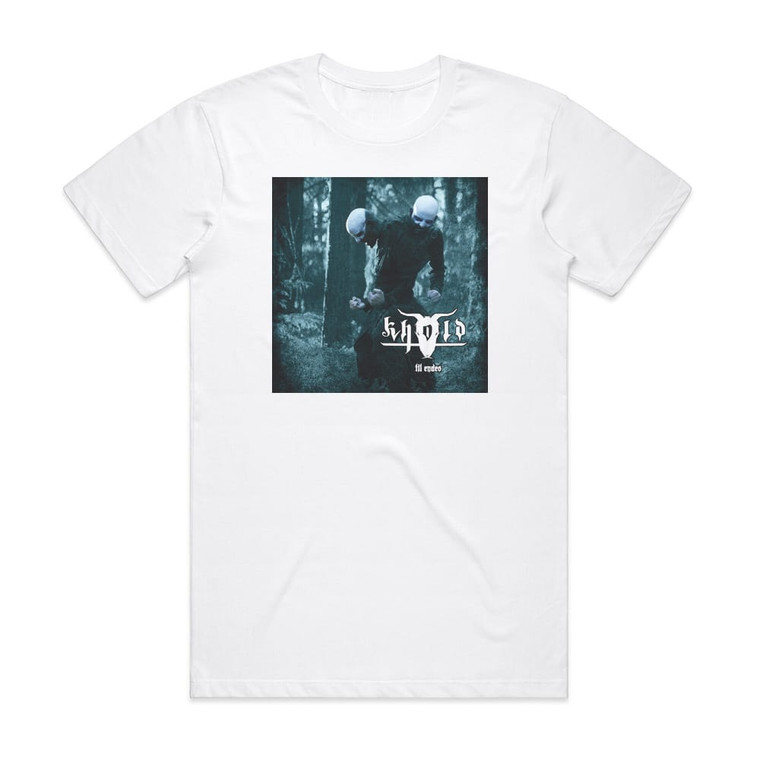Khold Til Endes Album Cover T-Shirt White