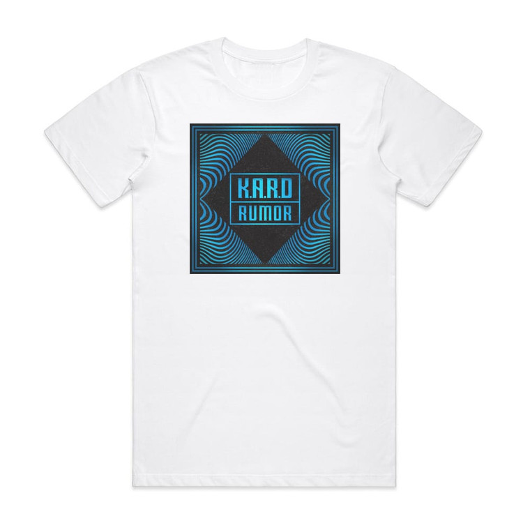 KARD Rumor Album Cover T-Shirt White