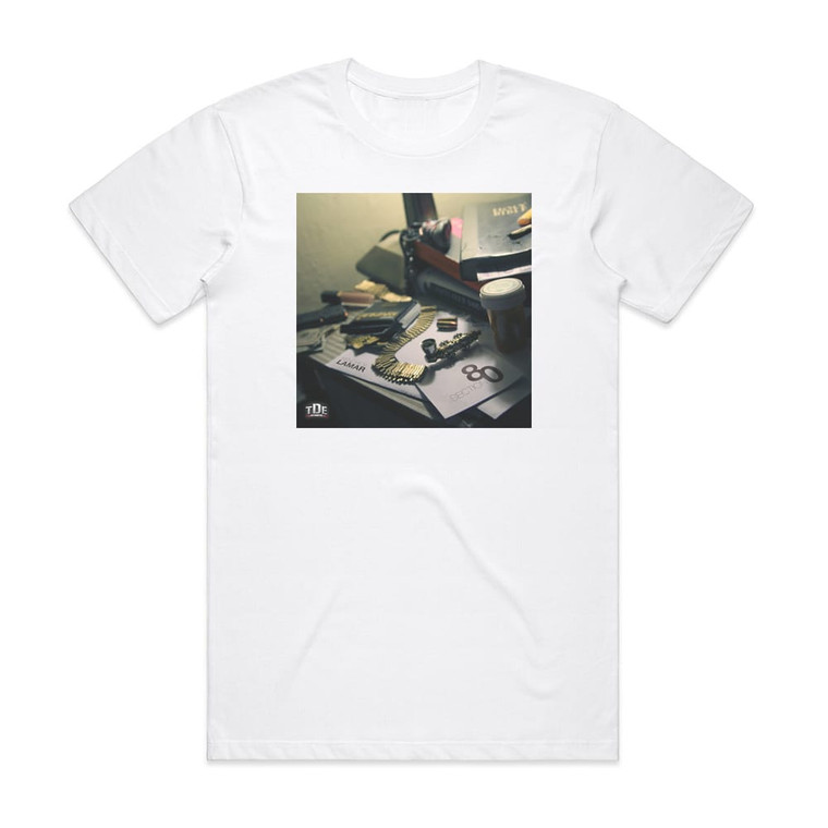 Kendrick Lamar Section80 Album Cover T-Shirt White