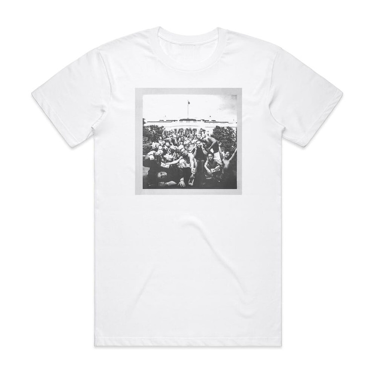Kendrick Lamar To Pimp A Butterfly Album Cover T-Shirt White