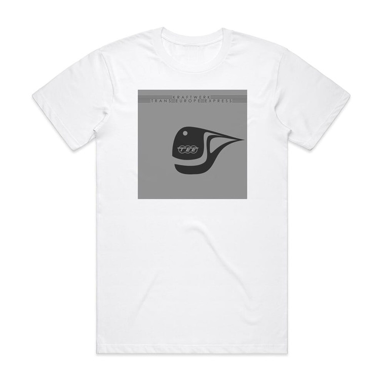 Kraftwerk Trans Europa Express 5 Album Cover T-Shirt White