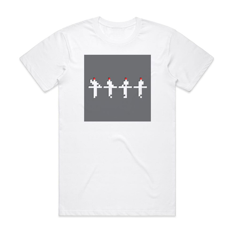 Kraftwerk Electric Cafe 1 Album Cover T-Shirt White