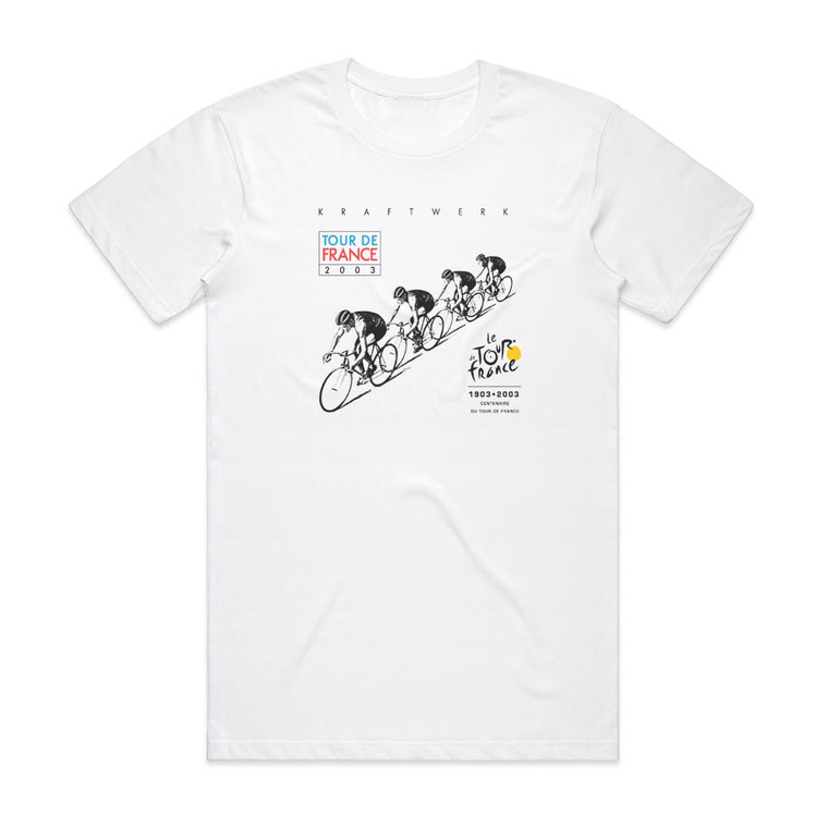 Kraftwerk Tour De France Soundtracks 1 Album Cover T-Shirt White