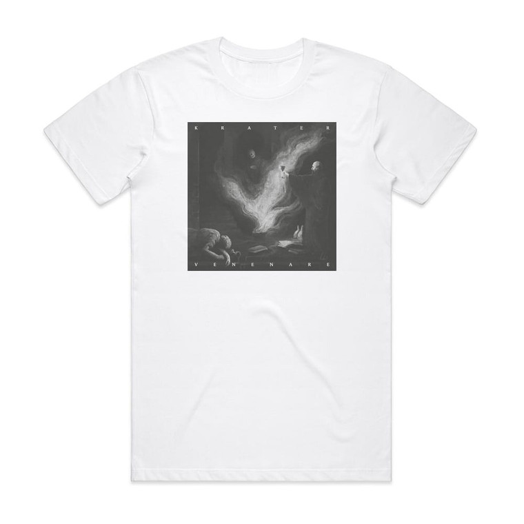 Krater Venenare Album Cover T-Shirt White