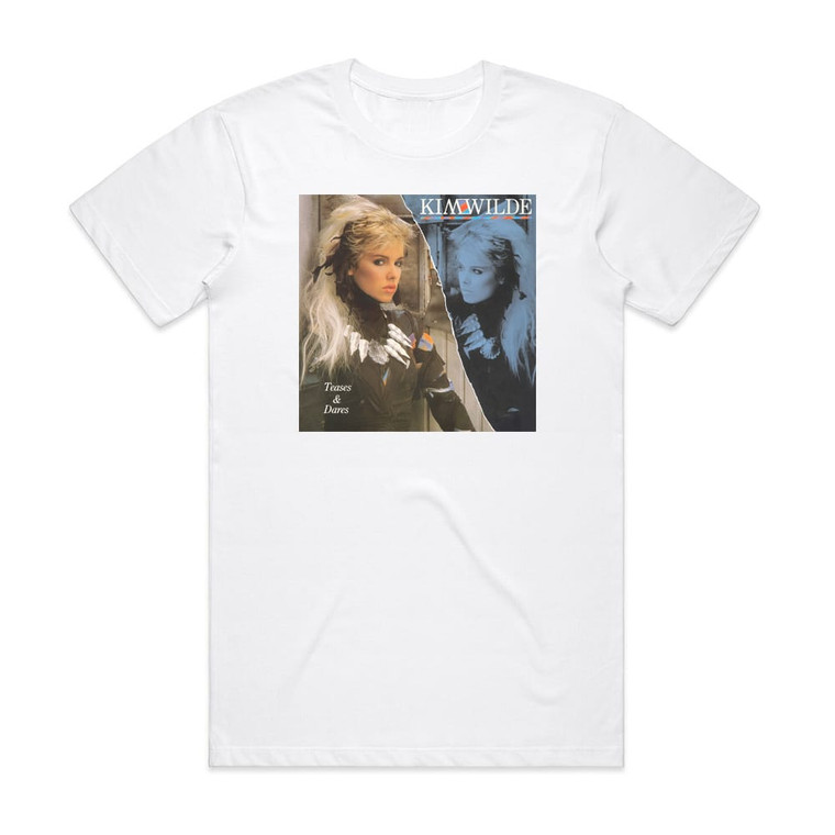 Kim Wilde Teases Dares Album Cover T-Shirt White