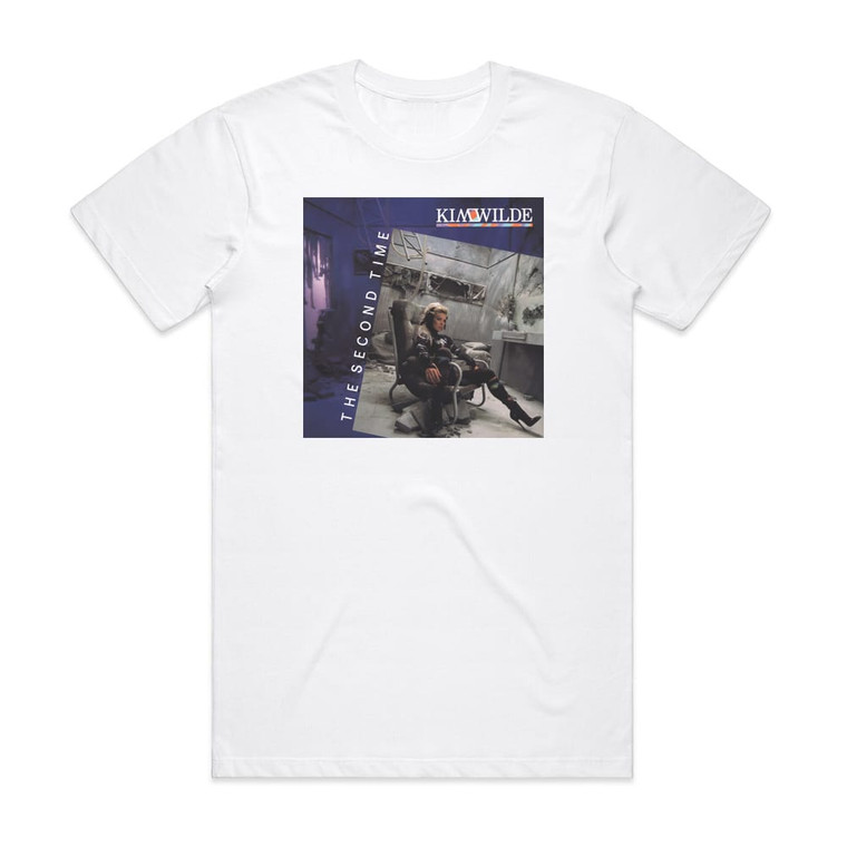 Kim Wilde The Second Time Album Cover T-Shirt White