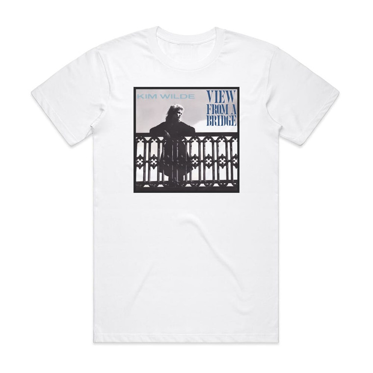 Kim Wilde View From A Bridge Album Cover T-Shirt White