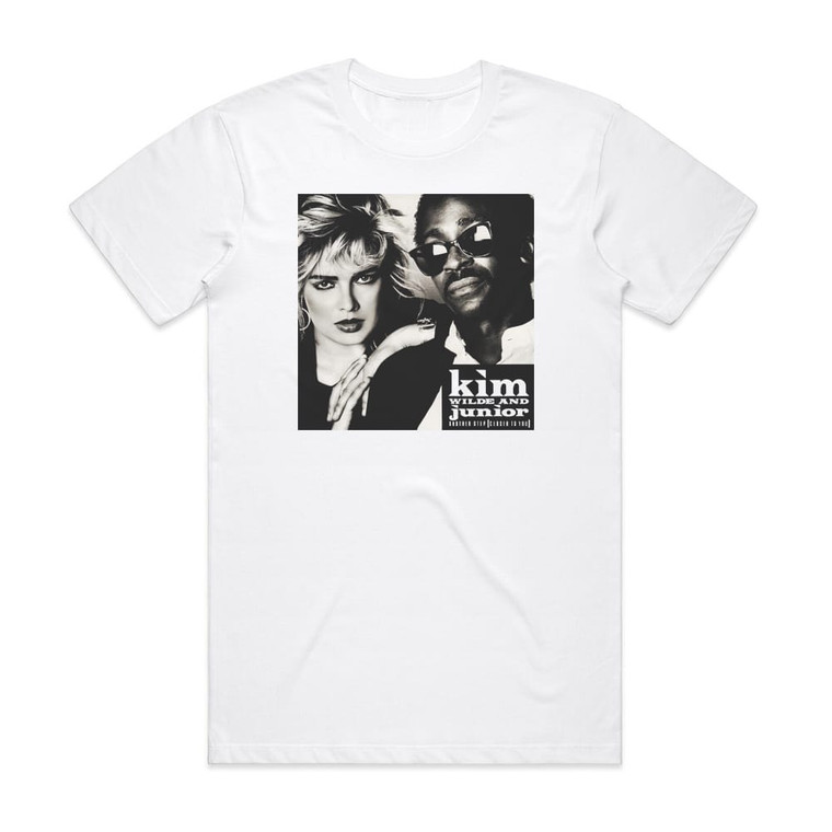 Kim Wilde Another Step Closer To You Hold Back Album Cover T-Shirt White