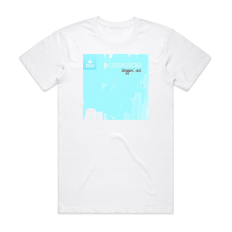 Kaskade Steppin Out Album Cover T-Shirt White
