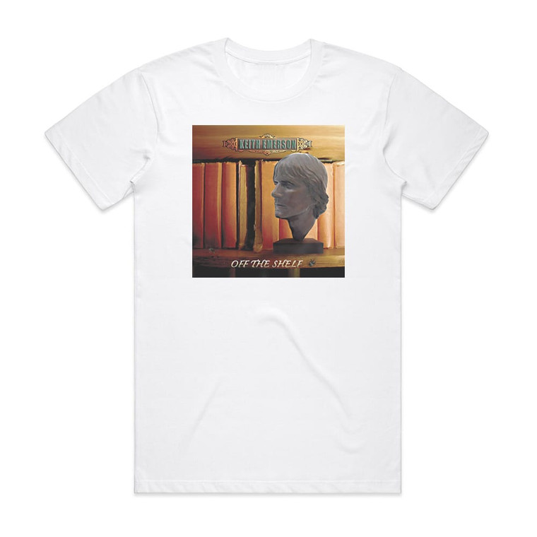 Keith Emerson Off The Shelf Album Cover T-Shirt White