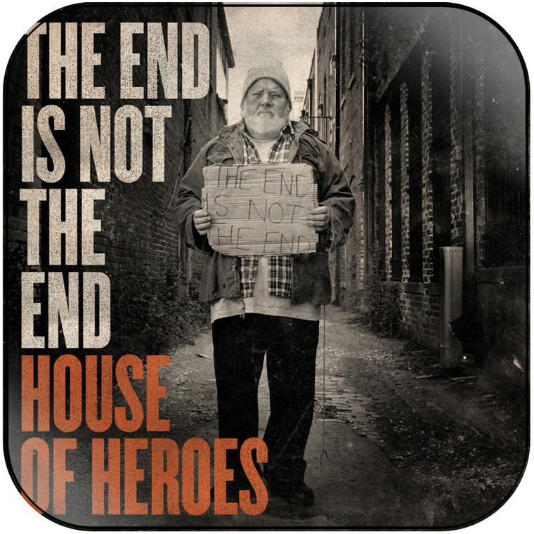 House of Heroes The End Is Not The End Album Cover Sticker