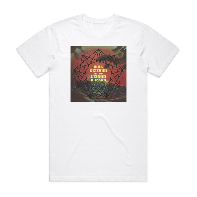 King Gizzard and the Lizard Wizard Nonagon Infinity Album Cover T-Shirt White
