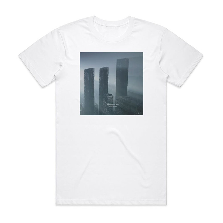 Katharos XIII Negativity Album Cover T-Shirt White