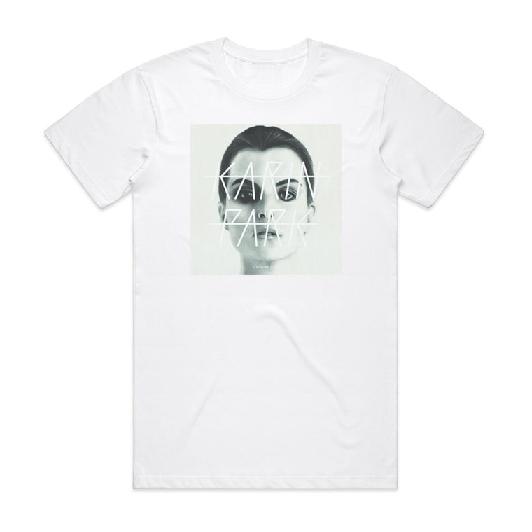 Karin Park Highwire Poetry Album Cover T-Shirt White