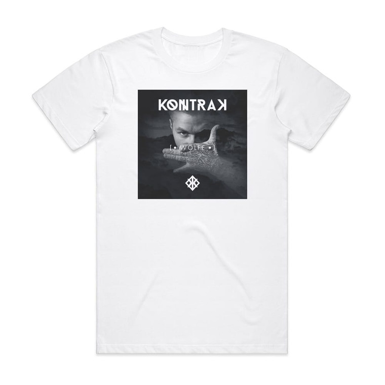 Kontra K Wlfe Album Cover T-Shirt White