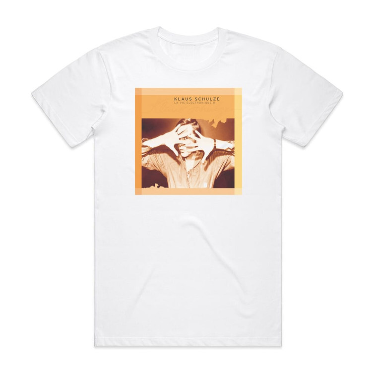 Klaus Schulze La Vie Electronique 8 Album Cover T-Shirt White