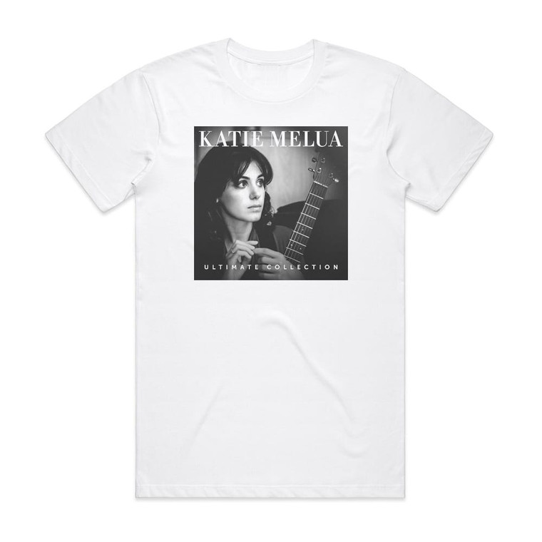 Katie Melua Ultimate Collection Album Cover T-Shirt White