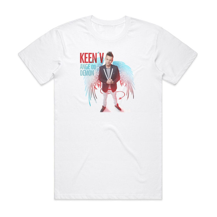 KeenV Ange Ou Dmon Album Cover T-Shirt White