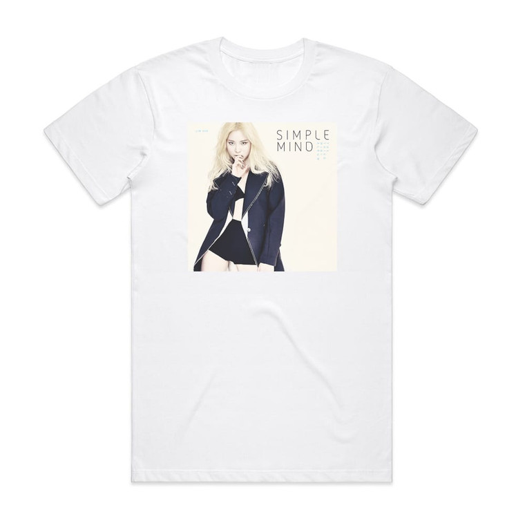 Kim Ye-Rim Simple Mind Album Cover T-Shirt White