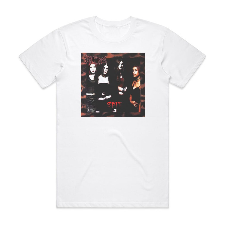 Kittie Spit Album Cover T-Shirt White