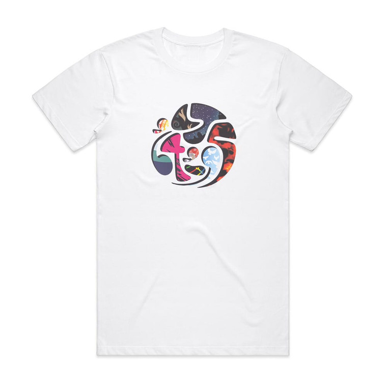 Lemon Jelly 64 95 Album Cover T-Shirt White