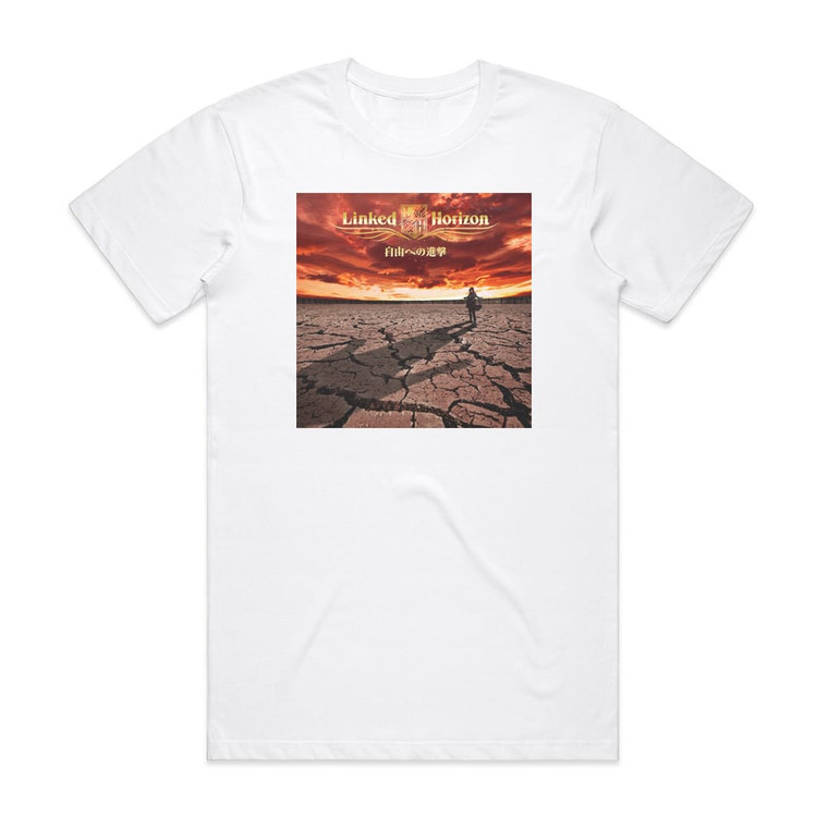 Linked Horizon Empty 3 Album Cover T-Shirt White