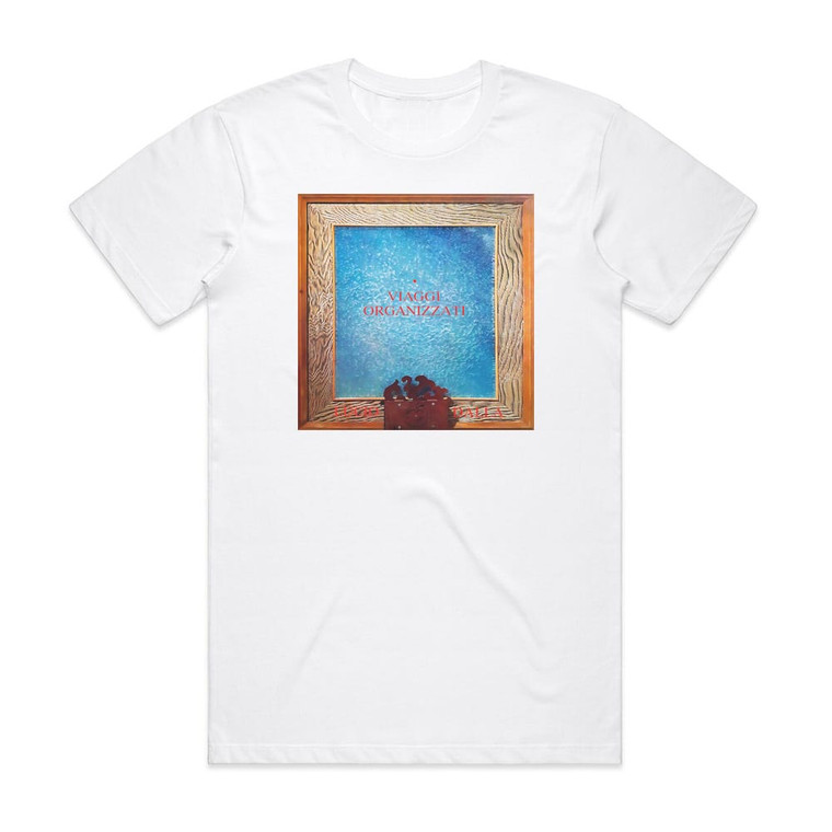 Lucio Dalla Viaggi Organizzati 1 Album Cover T-Shirt White