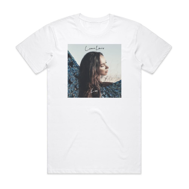 Leona Lewis I Am 1 Album Cover T-Shirt White