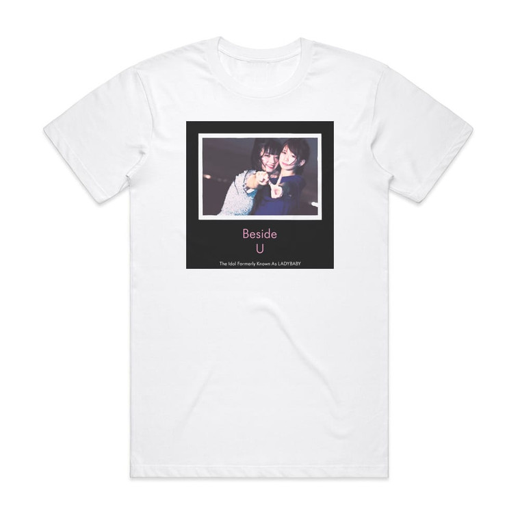 LADYBABY Beside U Album Cover T-Shirt White