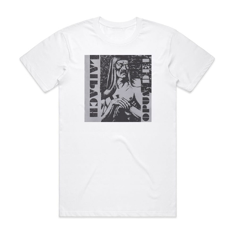 Laibach Opus Dei 1 Album Cover T-Shirt White