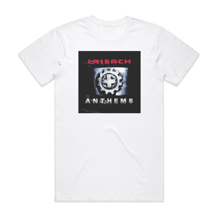 Laibach Anthems Album Cover T-Shirt White