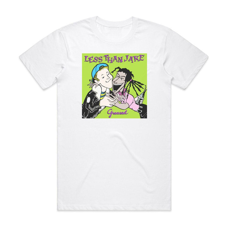 Less Than Jake Greased Album Cover T-Shirt White