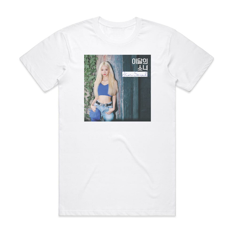 Loona Jinsoul Album Cover T-Shirt White