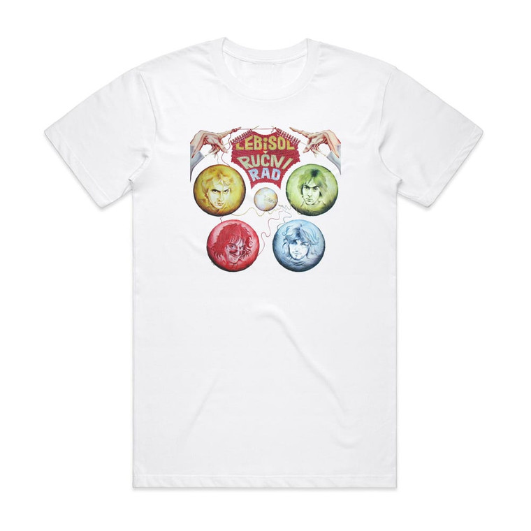 Leb i sol Runi Rad Album Cover T-Shirt White