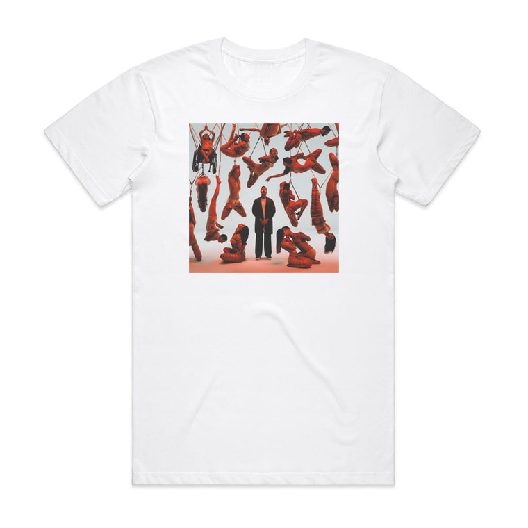 Loqiemean  1 Album Cover T-Shirt White
