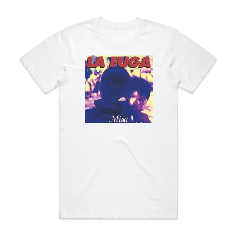 La Fuga Mira Album Cover T-Shirt White