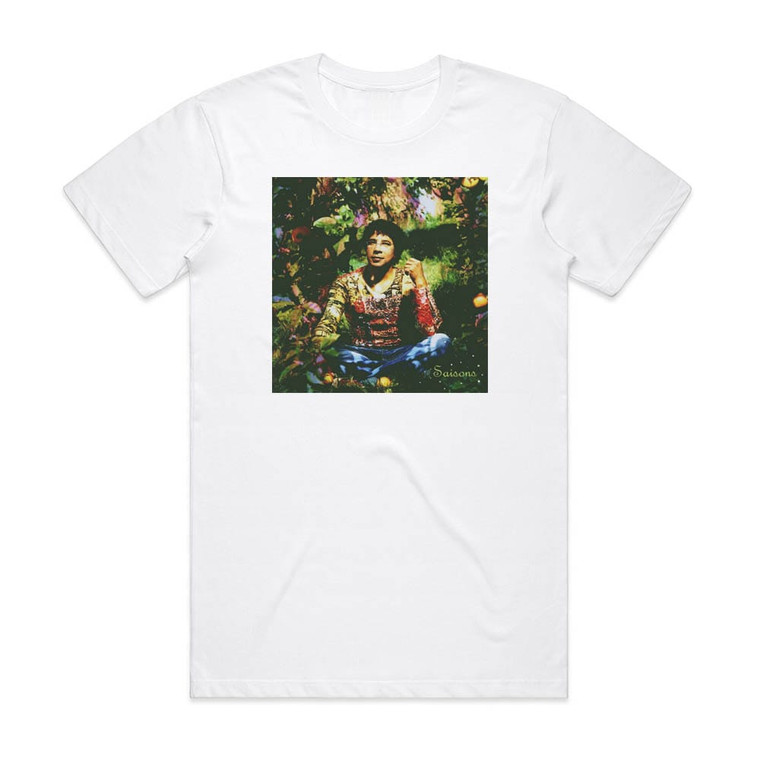 Laurent Voulzy Saisons Album Cover T-Shirt White